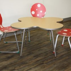 Childrens wood chairs -23
