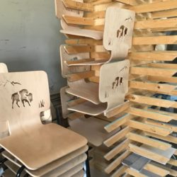 childrens plywood chairs - 2